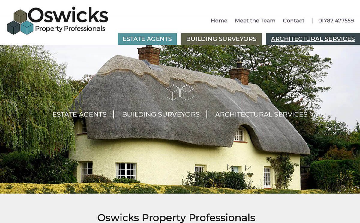 Oswicks property professionals website