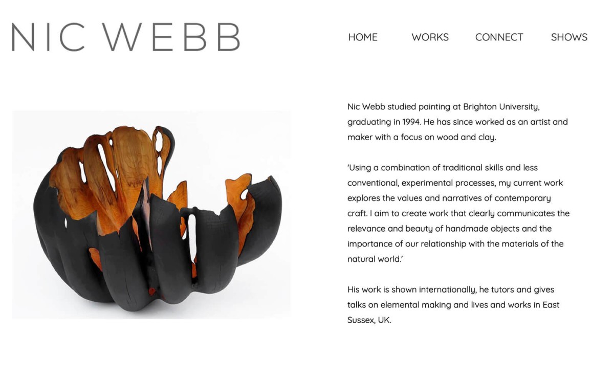 Nic Webb illustration 1, Websites