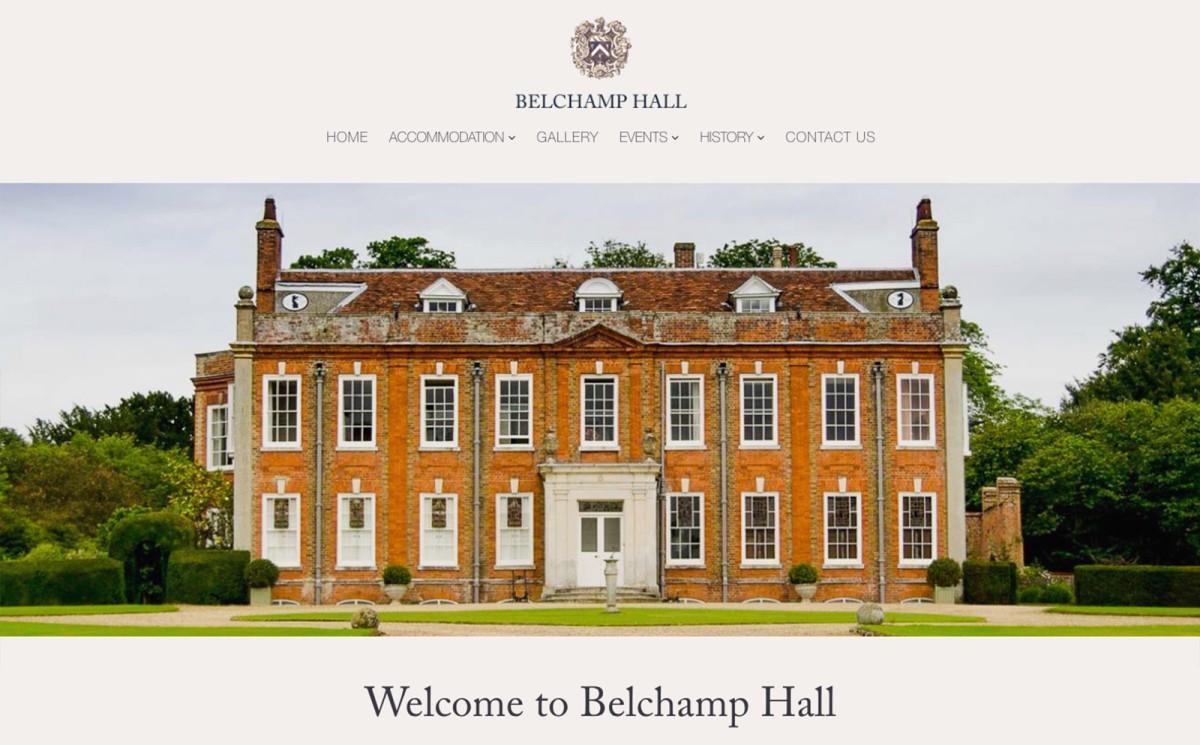 Belchamp Hall illustration 1, Websites