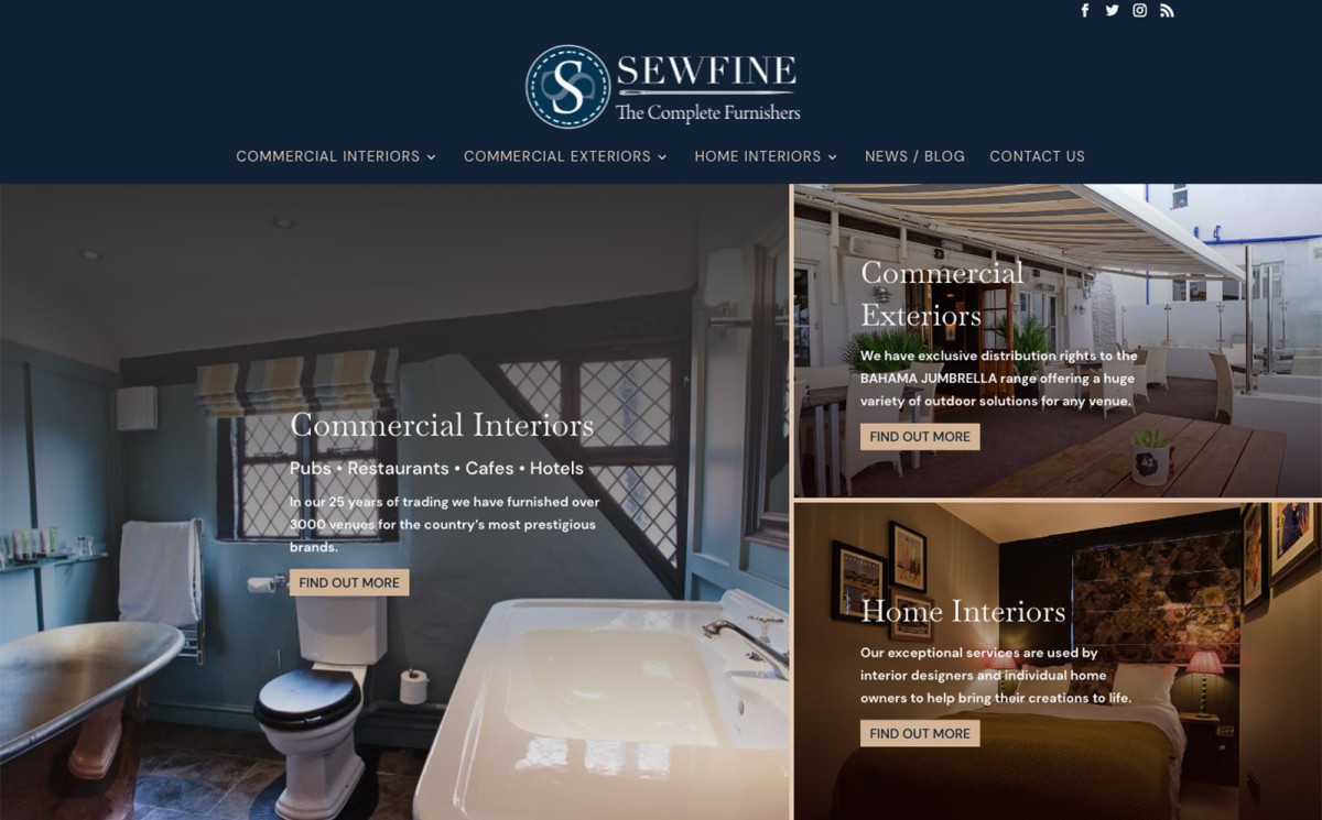 Sewfine illustration 1, Websites